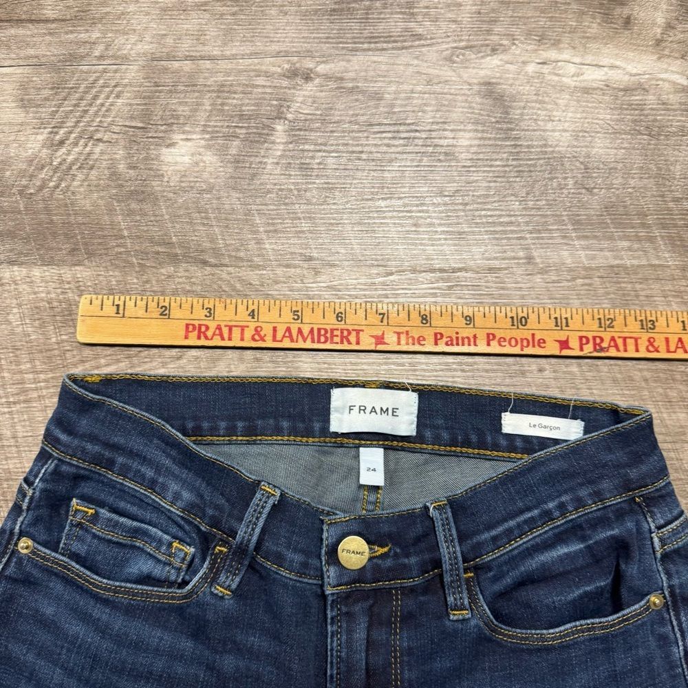FRAME DENIM Le Garçon Jeans 24 - Picture 5 of 9